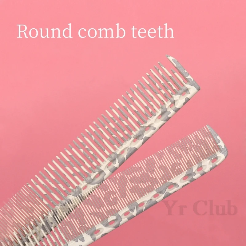 Camouflage Hair Cutting Comb Hair Salon Hairdressing Combs 335 336 339 345 Men's Flat Headed Women's Long Hair Haircut Brush