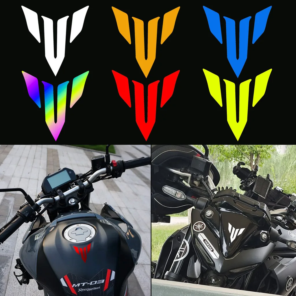 

2 шт. Yamaha MT логотип наклейка мотоциклетный шлем наклейка на корпус