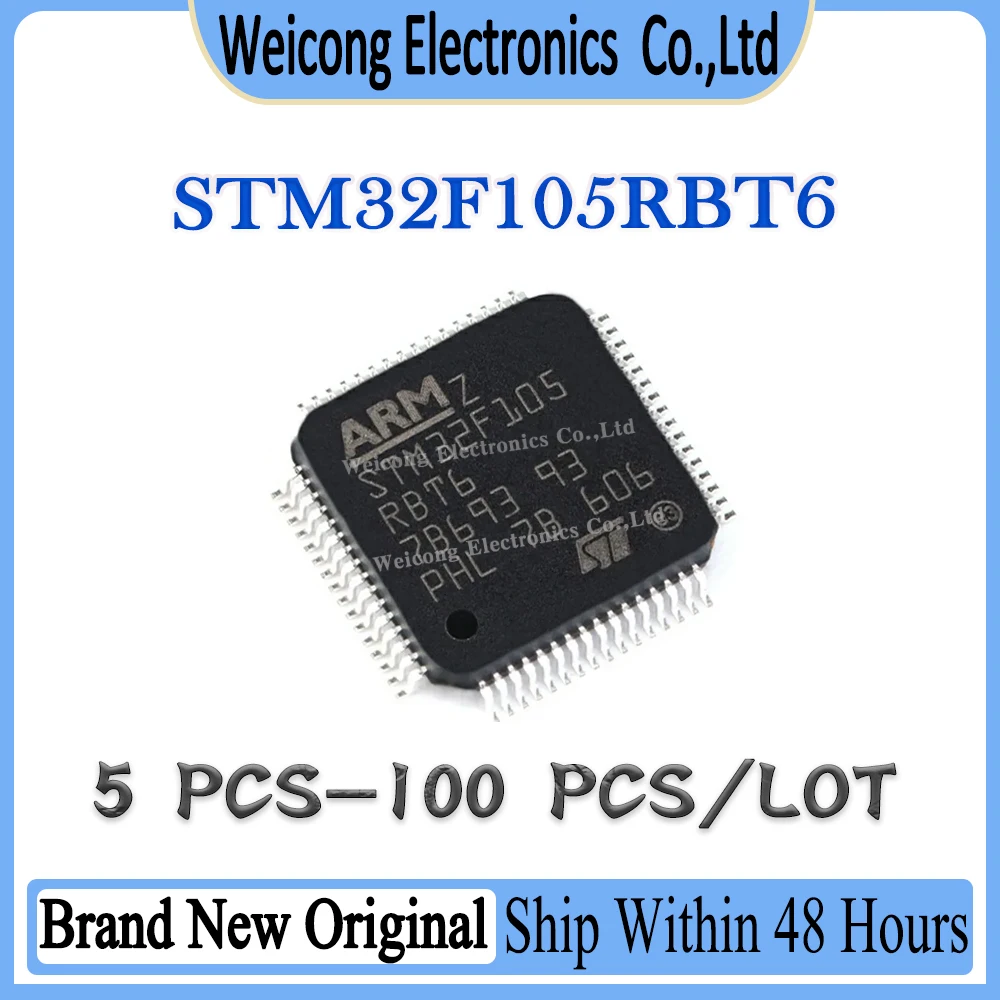STM32F105 STM32F105RBT6 STM32F105RBT STM32F105RB STM32F105R STM32F STM32 STM IC MCU Чип LQFP-64