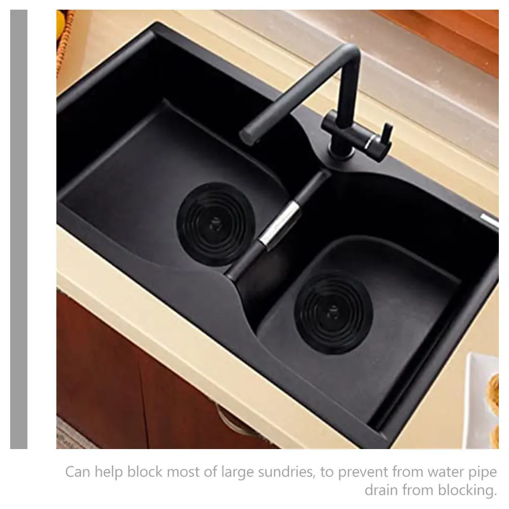 

4Pcs Bathtub Drain Cover Silicone Shower Floor Drain Plug for Kitchen Sink Prevent Clogs Simple Design Reliable Performance