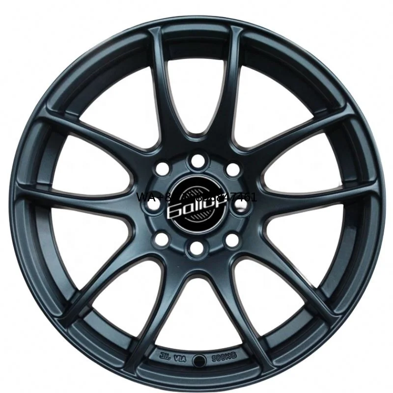 

Gallop 15 17 18Inch ET 20~45 New Aftermarket High Quality Car Wheels Aluminium Alloy with PCD 4/5/8/10x100/114.3 CB 67.1~73.1mm