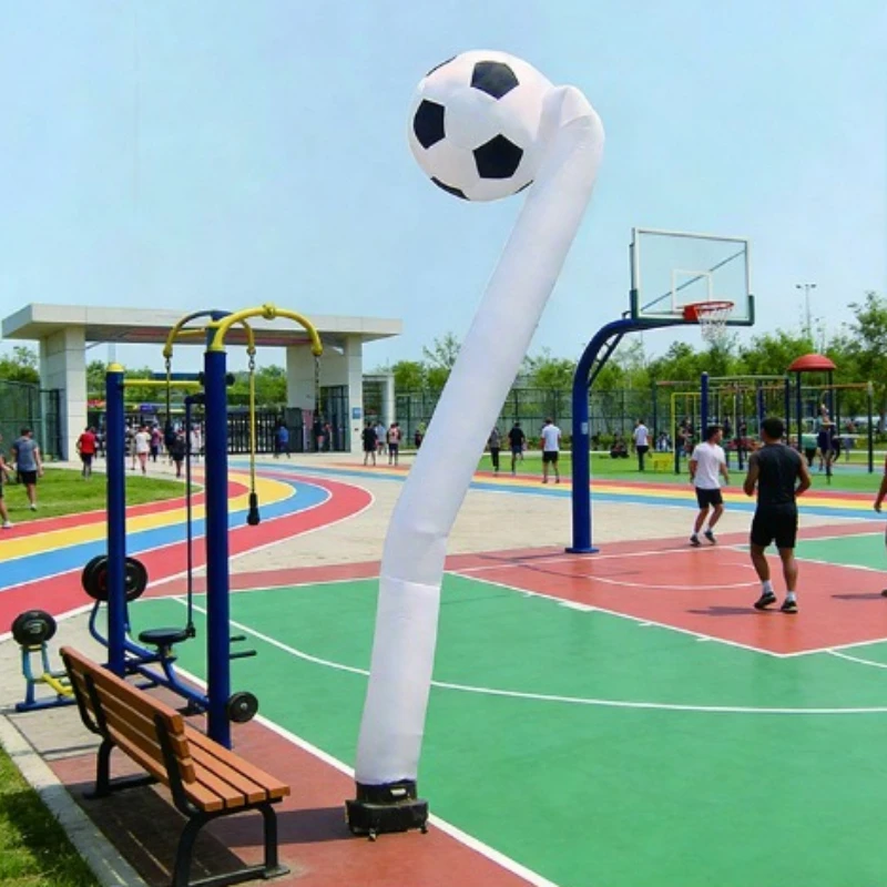 

Stadium football shape swing doll for outdoor activities large air model