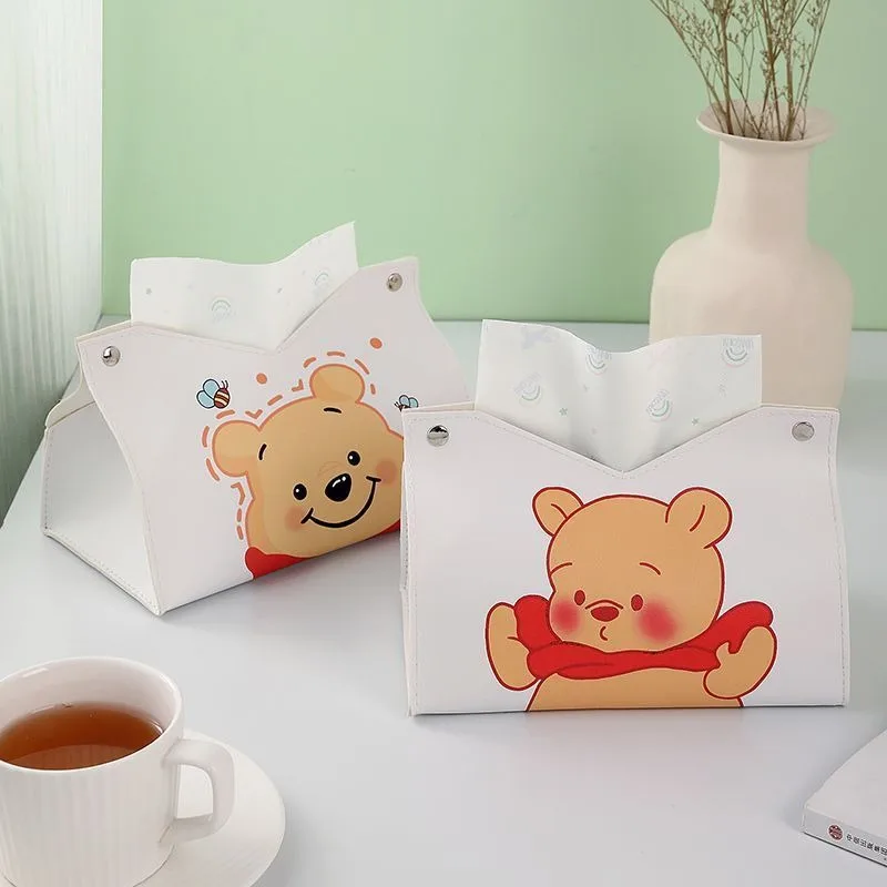 Disney Winnie the Pooh cute creative cartoon animation pattern new men and women home living room desktop storage tissue box