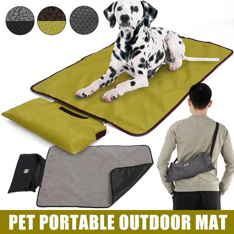 Portable Dog Mat Multifunctional Waterproof Pet Outdoor Picnic Mat Used for Car Mats for Dog Cat Folding Travel Blanket Sofa Mat