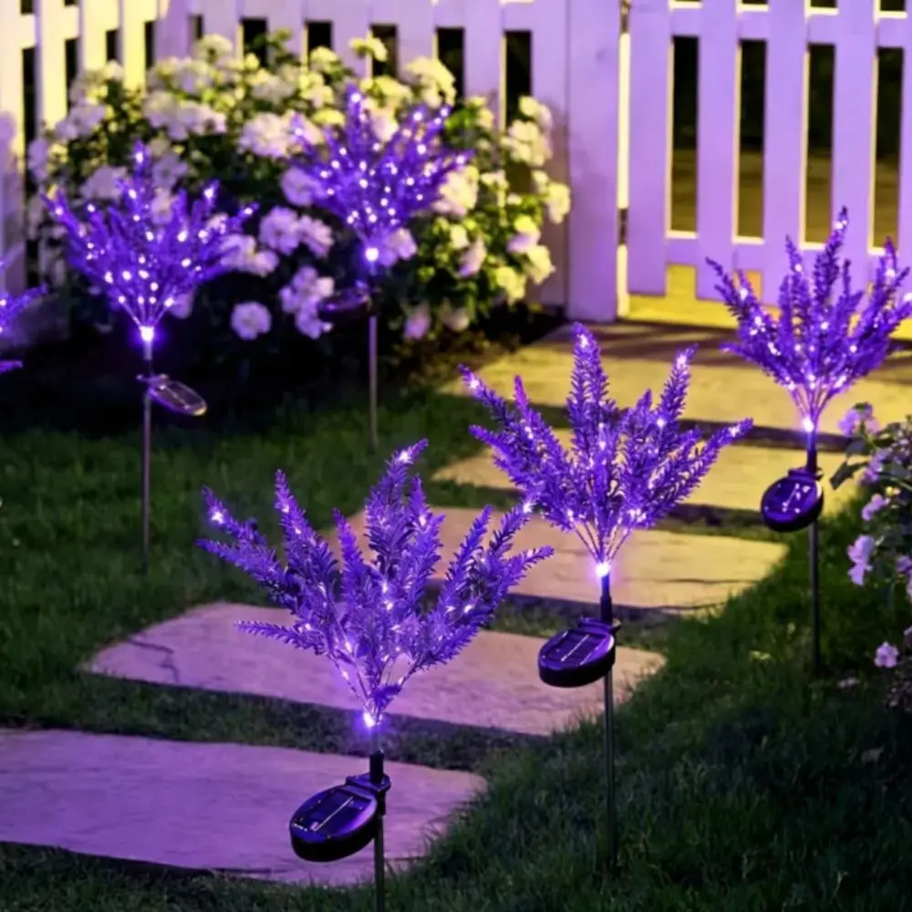 luz-solar-led-roxa-em-formato-de-flor-de-lavanda-design-a-prova-d'Agua-luz-decorativa-solar-1-unidade-estaca-decorativa