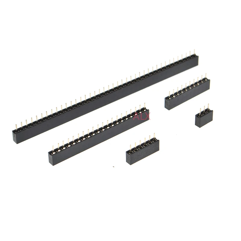 10PCS 1X/2/3/4/5/6/8/10/40 PIN Single Row Straight FEMALE PIN HEADER 2.0MM 2MM PITCH Strip Connector Socket 3p/4p/6p/8p/20p/40p