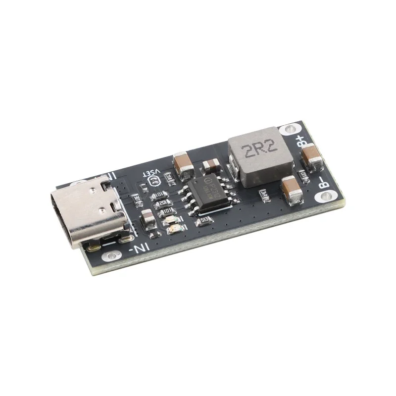 Type C USB Input High Current 3A Polymer Ternary Lithium Battery Quick Fast Charging Board IP2312 CC/CV Mode 5V To 4.2V