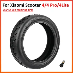 CST 10Inch 250x54 Self-healing Tire With Glue For Xiaomi 4 Electric Scooter 4 Pro/4Lite 250*54 Tubeless Tyre Wheel Parts