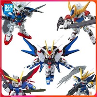 Bandai Gundam Model Kit SDEX Barbatos Lupus Deathscythe Hell Burning Destiny 00 Astray Red Action Figure Gunpla Anime Figures