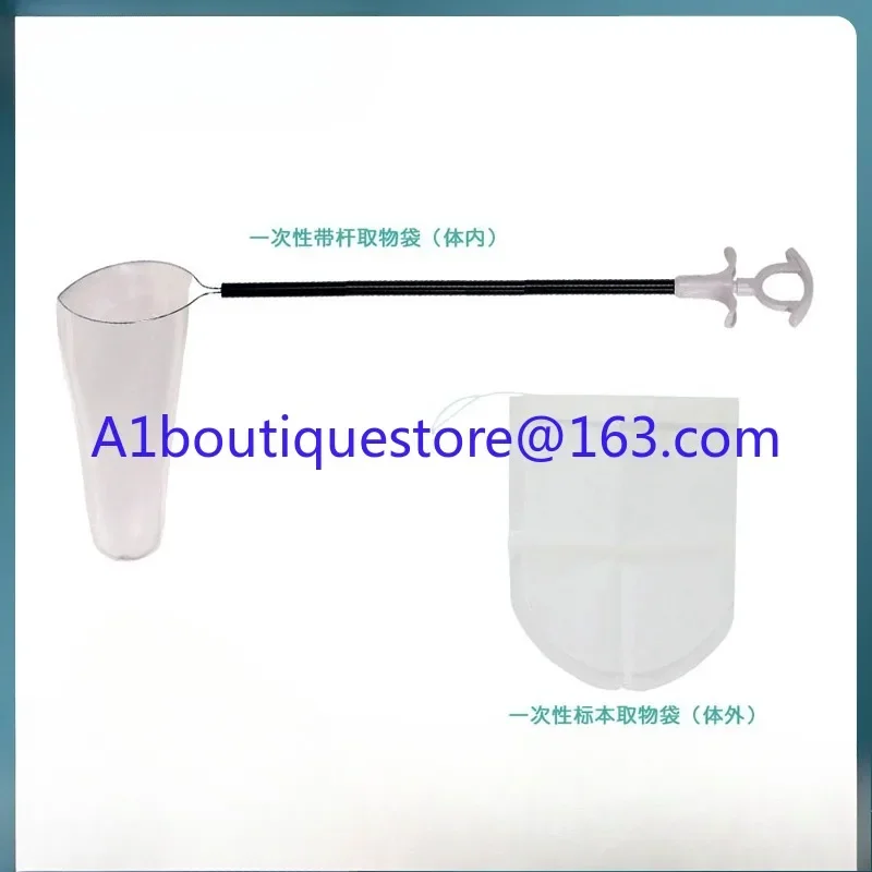 Laparoscopic disposable specimen retrieval bag