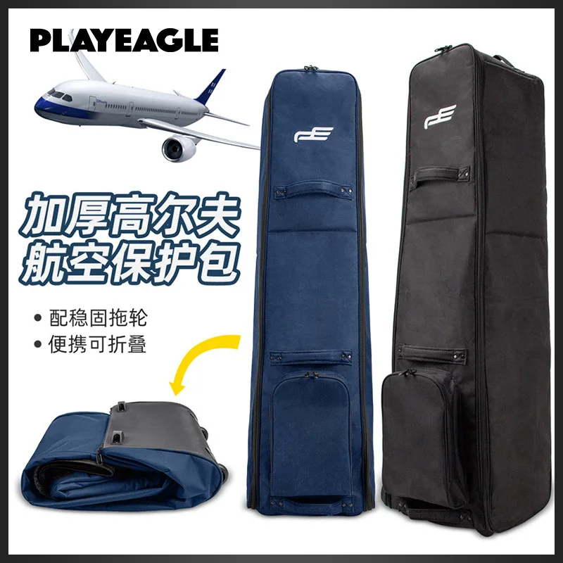 

PLAYEAGLE Golf Travel Bag Airline Approved Lightweight Durable Golf Club Cover