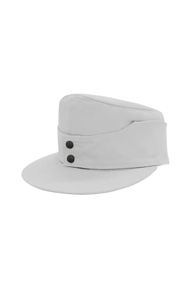 GHFC-032-EM Heer/Elite EM White Gabardine M43 field cap