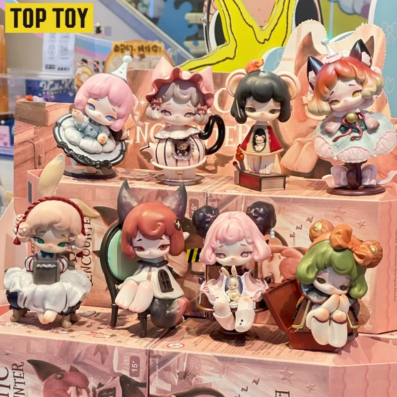TOPTOY MOOTOY Blind Box Figure Cute Character Desktop Ornament Car Interior Decor Creative Gift For