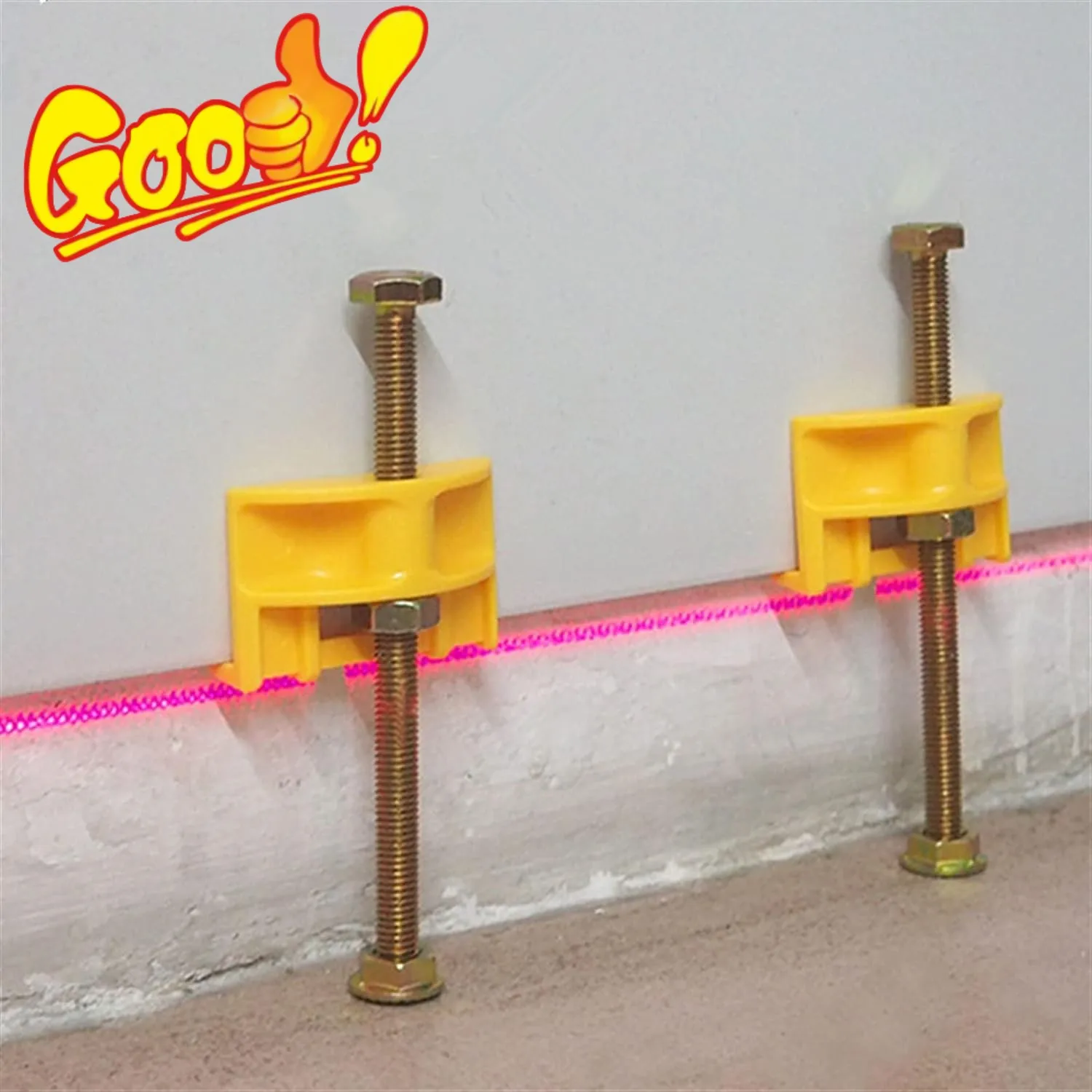 Tile height adjuster Positioner Ceramic locator wall tiles regulator height leveling system elevator tool Tile Leveling Device