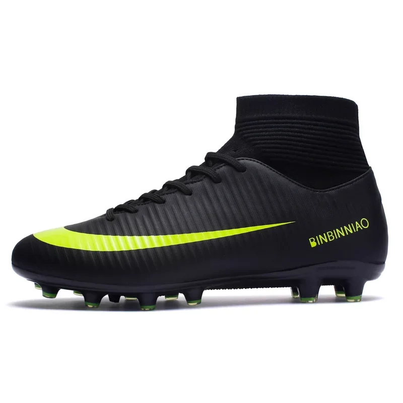 

Professional Unisex Soccer Shoes Fashion Men Football Boots Outdoor Sneakers Children Football Training Competition Sports Shoes