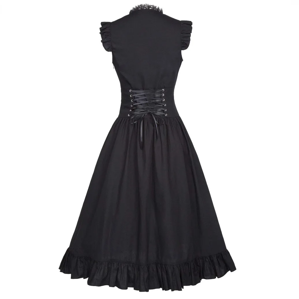 Жилет эпохи Возрождения, средневековое женское платье Виктории на шнуровке с неровным подолом, без рукавов, милый готический пиратский костюм для косплея, пиратский костюм