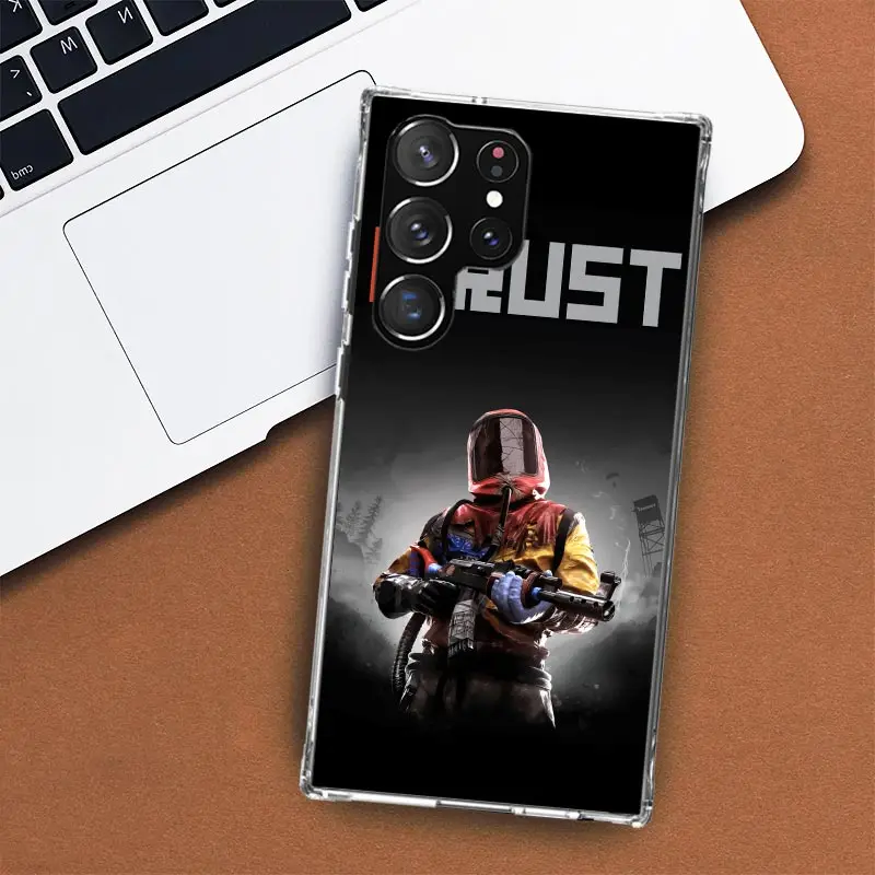 Shooting Rust Game Phone Case For Samsung Galaxy S24 S23 S22 Ultra S21 S20 Fe S10 Plus S10E S9 S8 + Shell Coque