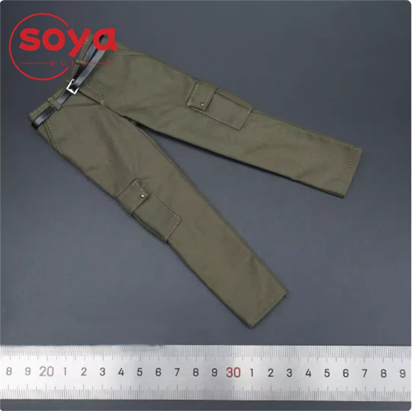 AFS 1/6 échelle mâle Combat pantalon pantalon décontracté avec ceinture vêtements modèle adapté 12 ''soldat figurine corps poupées