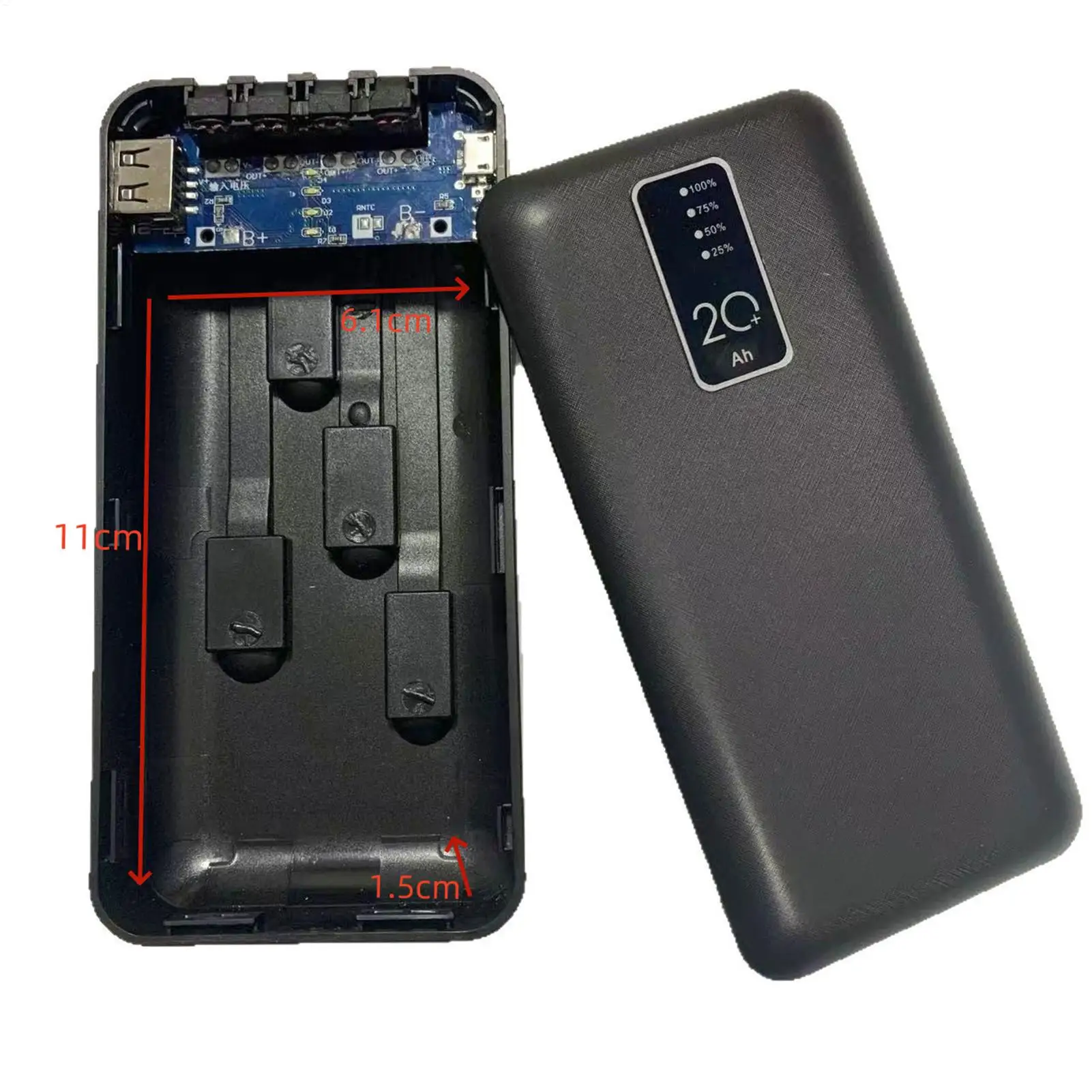 Fake Power Bank Hidding Storage Box Money Keys Cards Storage Hidding Compartment Prank Prop Disguised Valuable Containers