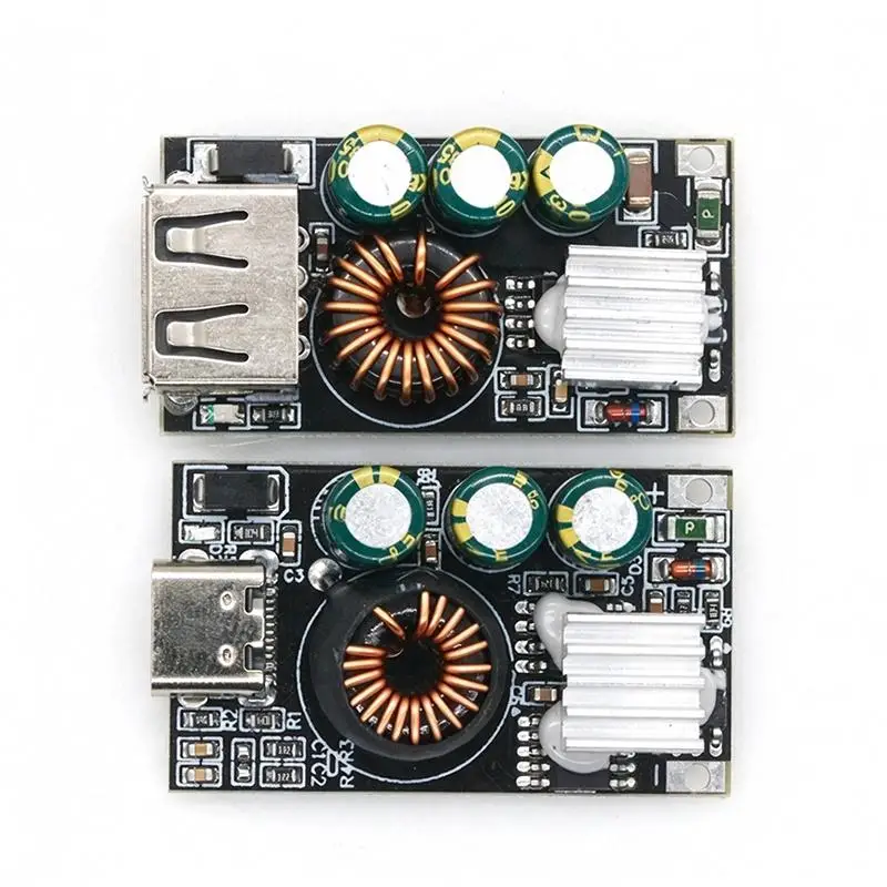 1Pcs DC 5-32V 24W Type-C Step-Down Module PD 65W QC3.0 Fast Charger Module With SCP FCP AFC For Phone Pad
