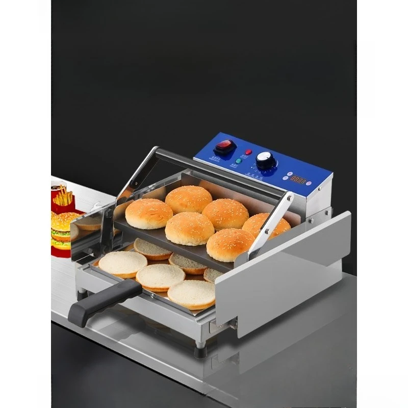 

Машина для гамбургеров, коммерческая небольшая автоматическая машина для нагрева и сушки эмбриона гамбургеров
