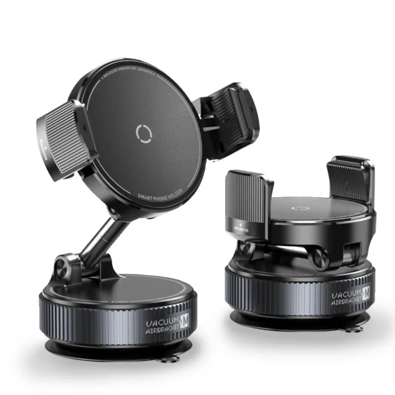 Plegable 360 °   Soporte giratorio para teléfono, soporte para almohadilla de vacío de coche para coche/gimnasio/espejo, montaje de Clip telescópico al vacío para iPhone 17