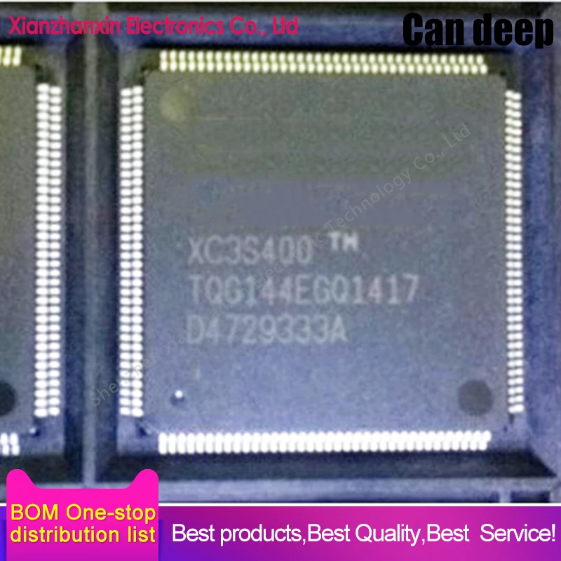 1PCS/LOT  XC3S400-4TQG144 XC3S400-TQG144 XC3S400-TQ144 XC3S400 QFP144 Field programmable chip