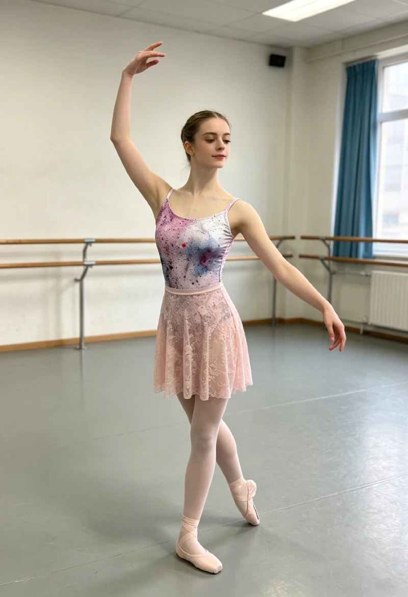 Women Ballet Apron Tutu New High Quality Gradient Soft Net Practice Leotard Skirt Adult Elegance Ballet Dancing Dress
