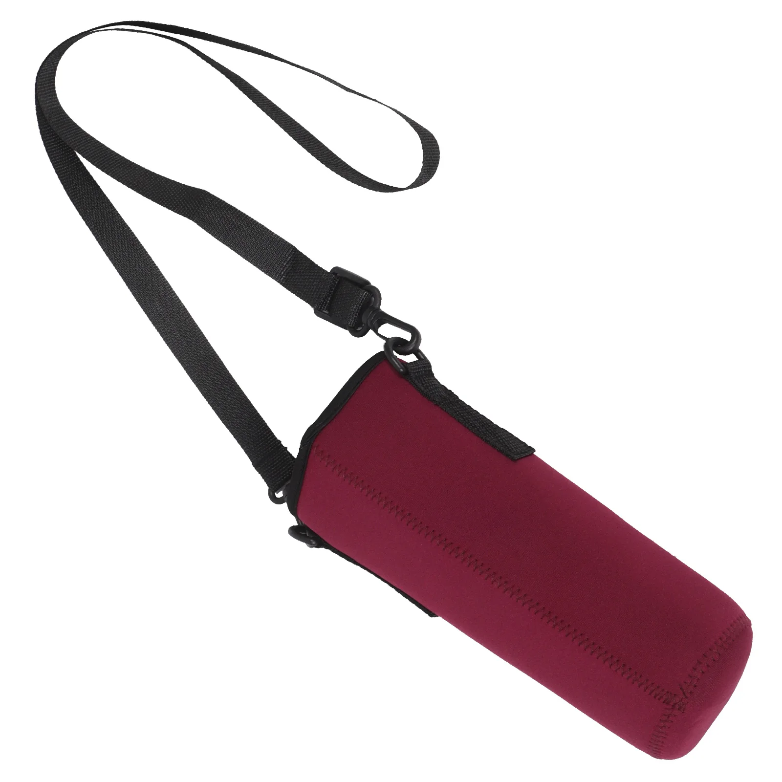 

Insulated Bottle Cover Sleeve Cooler Bag Outdoor Adjustable Strap Sling