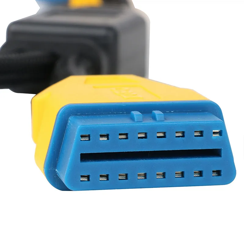 OBD2 Splitter Cable (1-to-2, 1-to-3) Reinforced Nylon Car OBD Extension Cable, 16-Pin Splitter