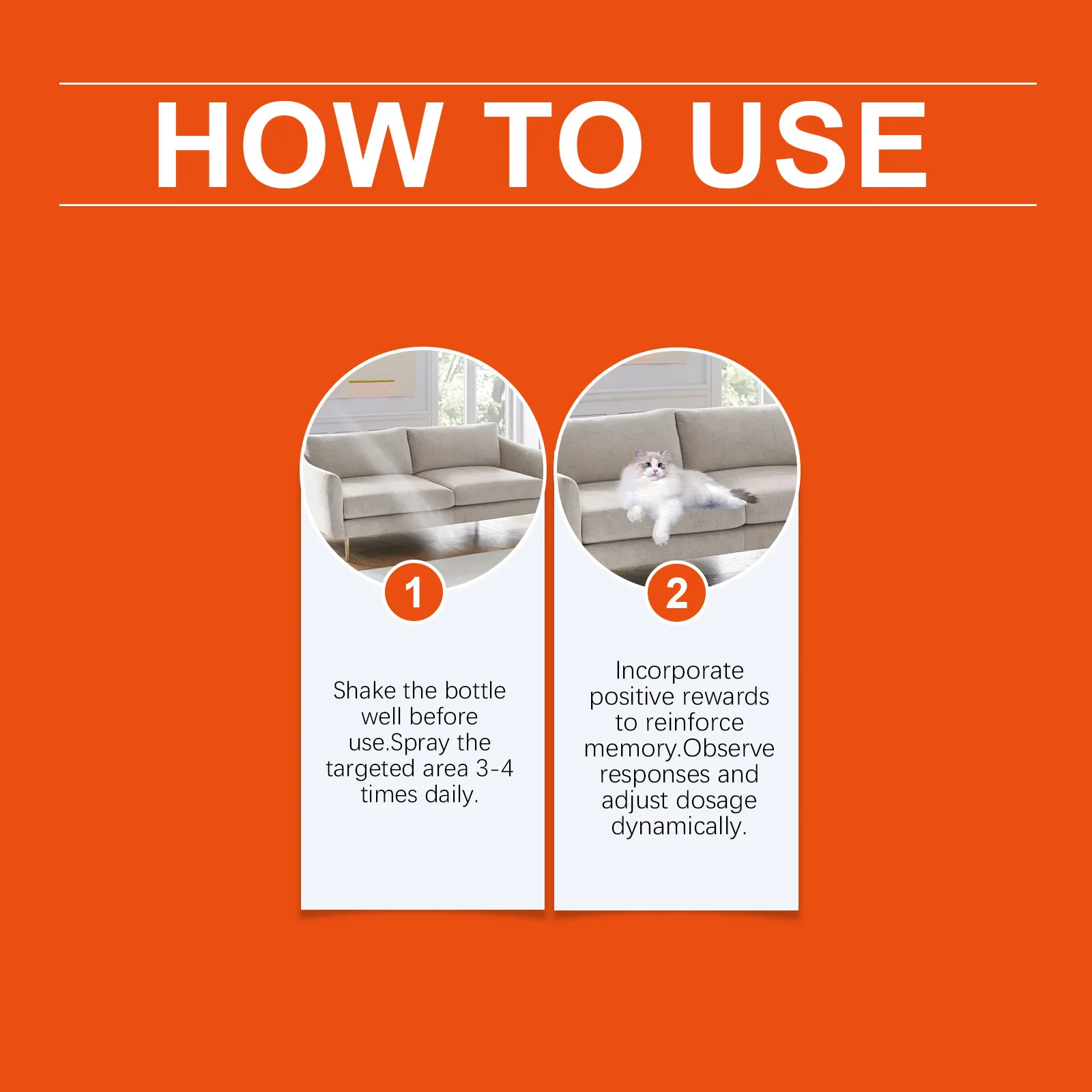 Yegbong 50 مللي رذاذ رادع للقطط تركيبة لطيفة توقف المضغ لعق والخدش الأثاث أريكة أدوات تدريب الحيوانات الأليفة