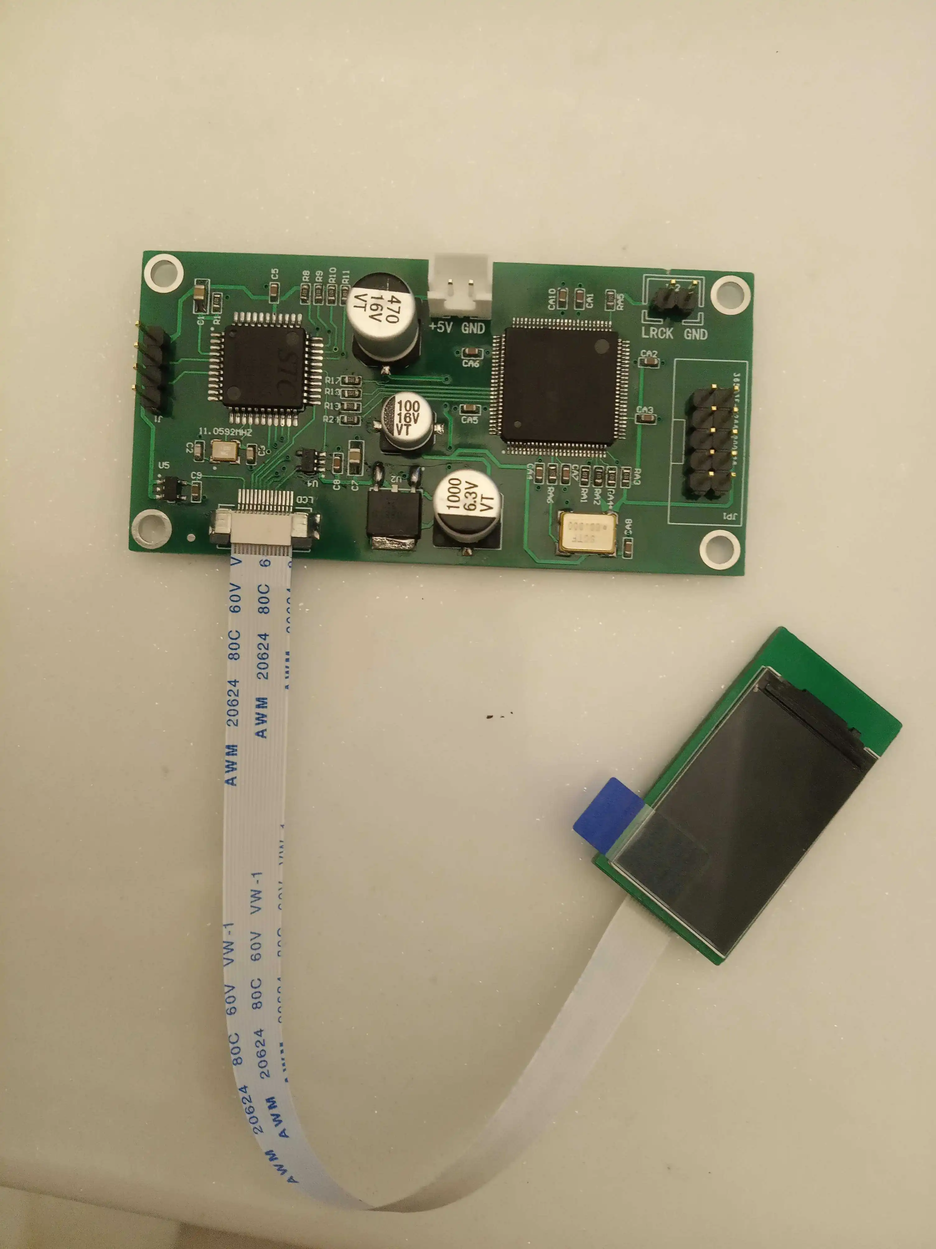 

Audio Sampling Rate Display Module I2S LRCK Interface