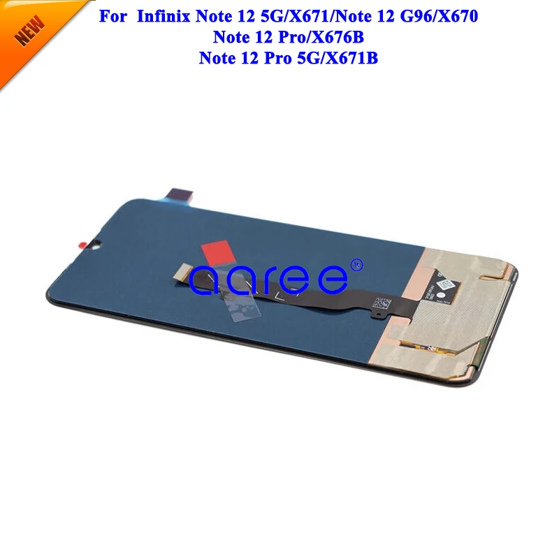 AMOLED LCD Screen Original For Infinix 12 Pro 5G X671B LCD For Infinix Note12 Pro 4G X676 LCD Screen Touch Digitizer Assembly