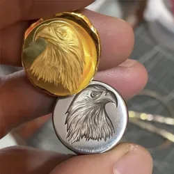 3D Eagle Design Jewelry Stamping Tool Silver Gold Marking Embossing Punch Metal Stamps Steel Puncher Hydraulic Pressure Pressing