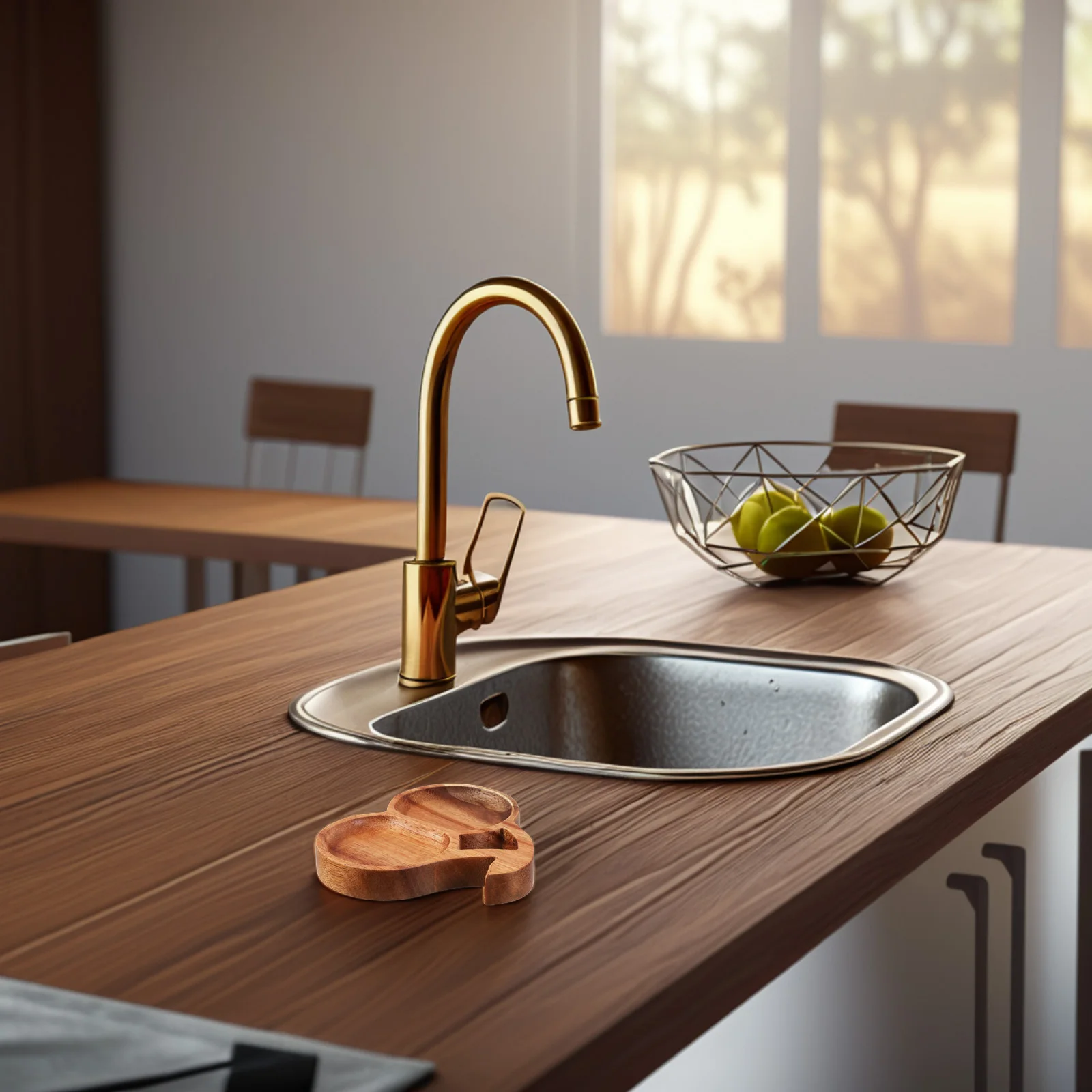 

Cherry Shape Wood Serving Tray Multifunctional Tea Fruit Nut Plate For Home Kitchen Party Appetizer Charcuterie Board Coffee