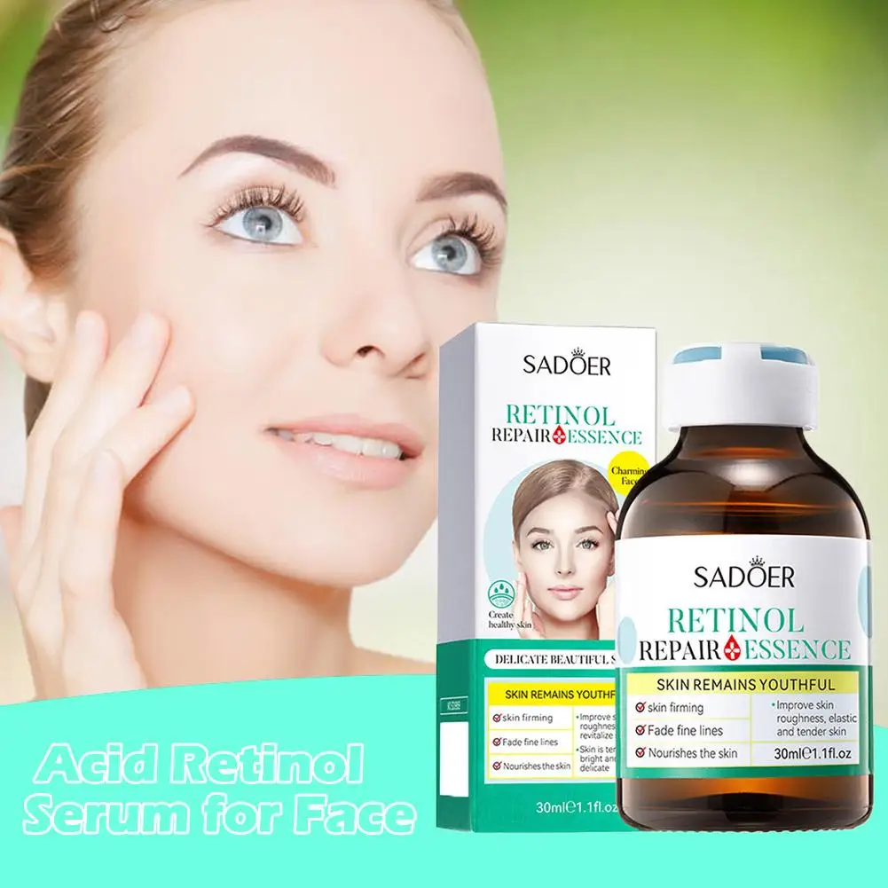 

30ml Kojic Acid Serum Face Lightener Retinol Cosmetic Essence Corrector Korea Moisturizing Firming Dark Care Spots Skin D3F5