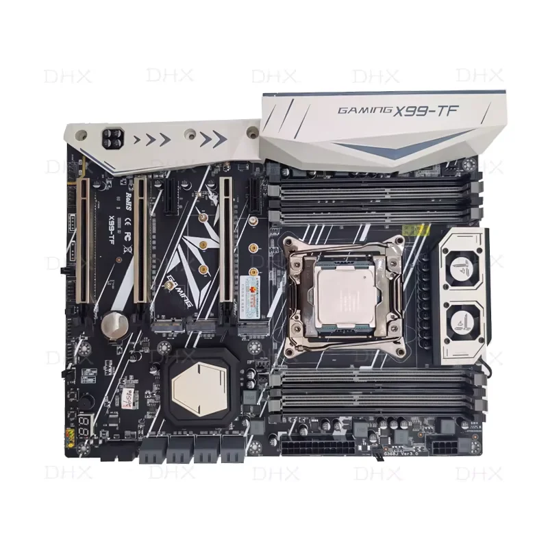 LGA 2011-3 DDR4 ATX For HUANANZHI X99-TF Motherboard 128GB M.2 Support DDR3/DDR4 C612 Mainboard 100% Tested Fully Work