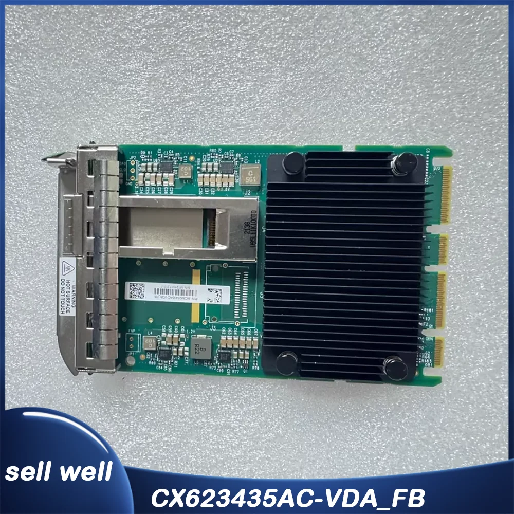 Π‘Π΅ΡΠ΅Π²Π°Ρ ΠΊΠ°ΡΡΠ° CX 623435 AC-VDA_FB 200G OCP 3.0 Π‘Π΅ΡΠ΅Π²Π°Ρ ΠΊΠ°ΡΡΠ° CX 623435 AC-VDA_FB 200G OCP 3.0