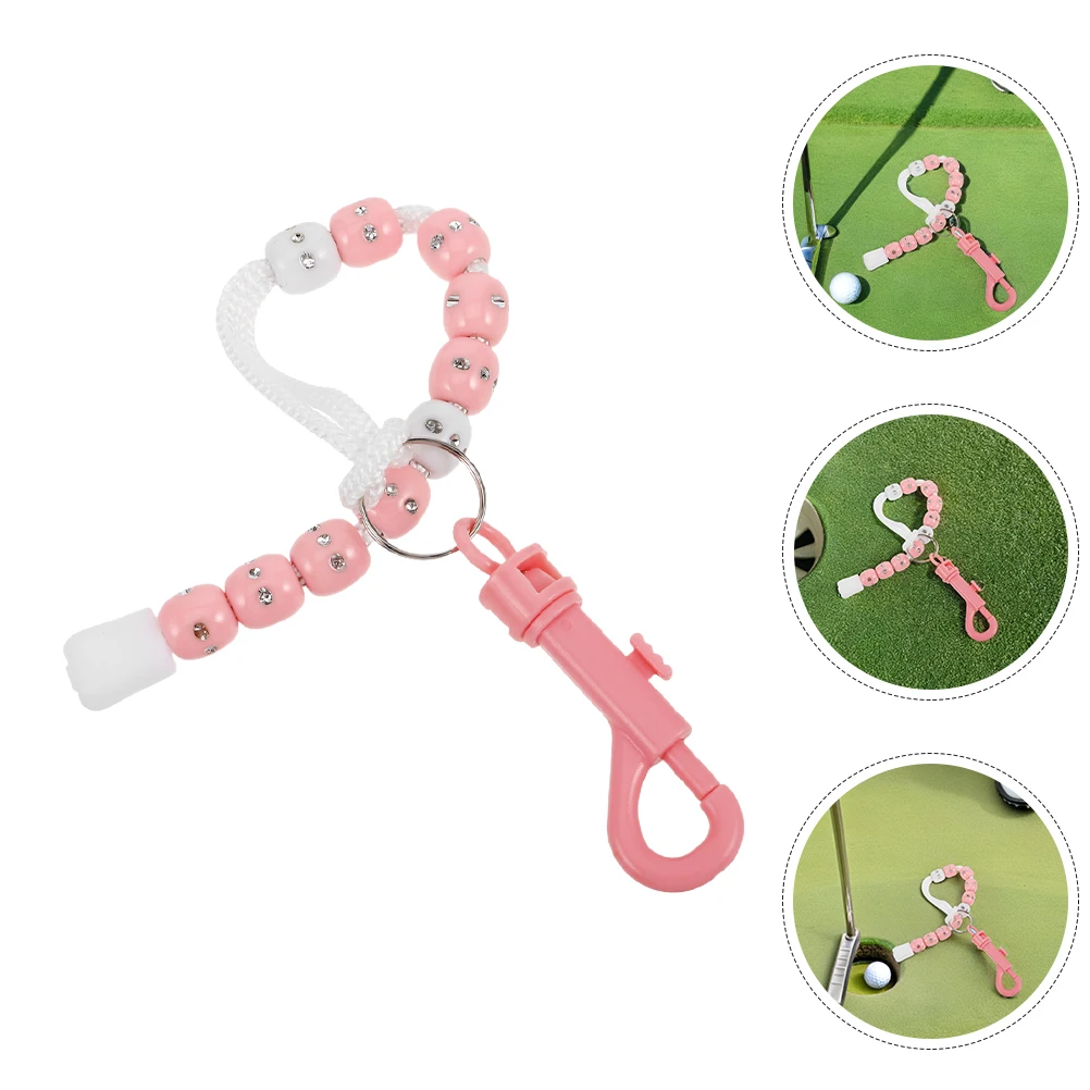 

Beaded Golf Scorer for Women Lightweight Durable Plastic Handheld Stroke Clicker Indicator Accessories Training