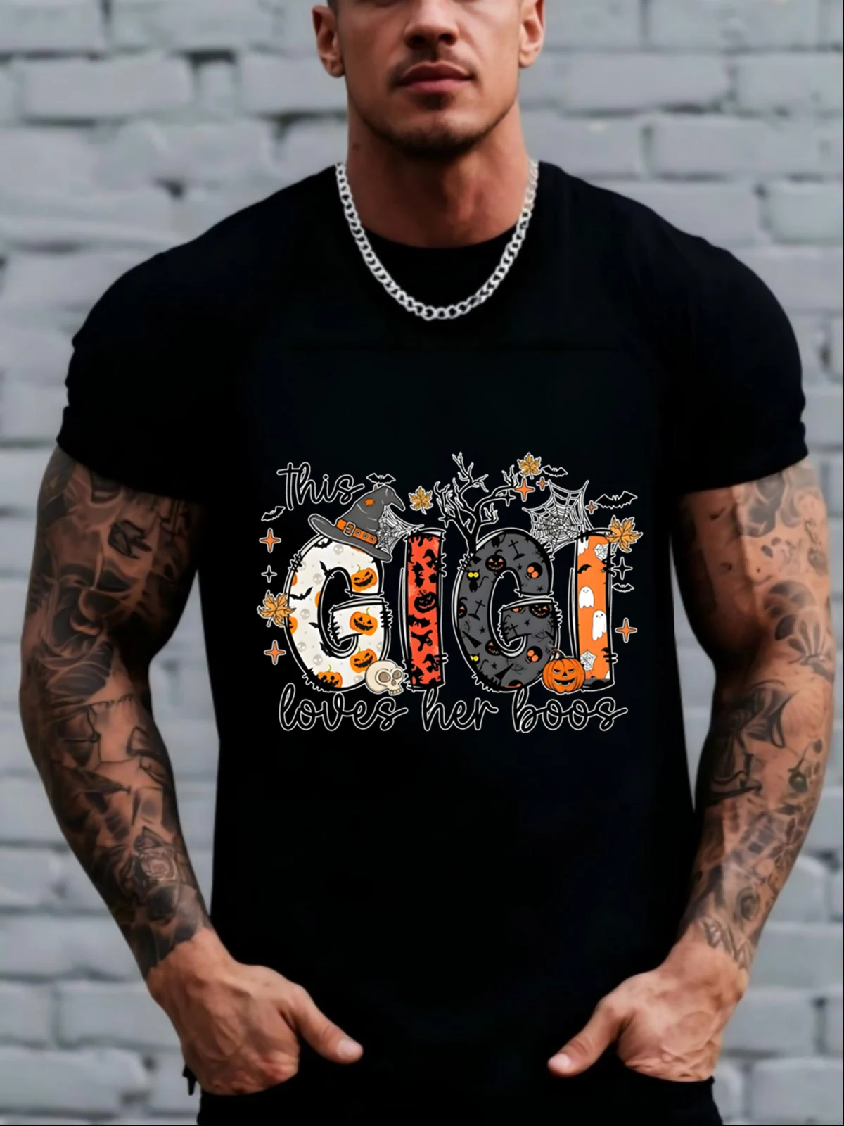 

Men's Hip Hop Graphic T-shirt Star Print Crew Neck Regular Fit Tee