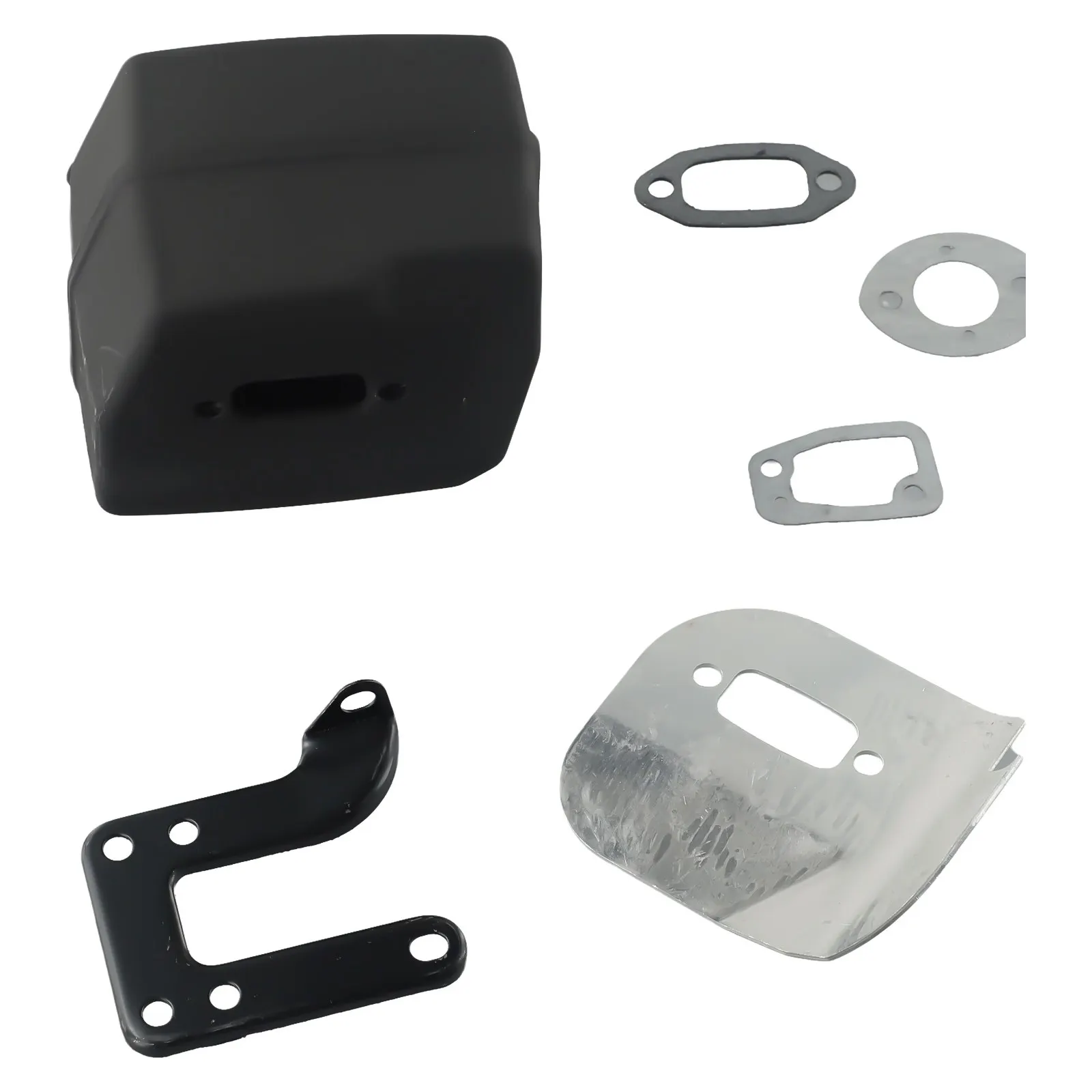 Optimize Efficiency and Performance with For Ported Chainsaw Exhaust Muffler Deflector Kit 61 268 272 272XP 268K 272S