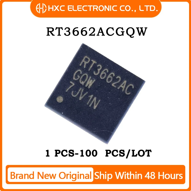 1/5/10/50/100PCS 100% New RT3662AC RT3662ACGQW QFN-40 Chip