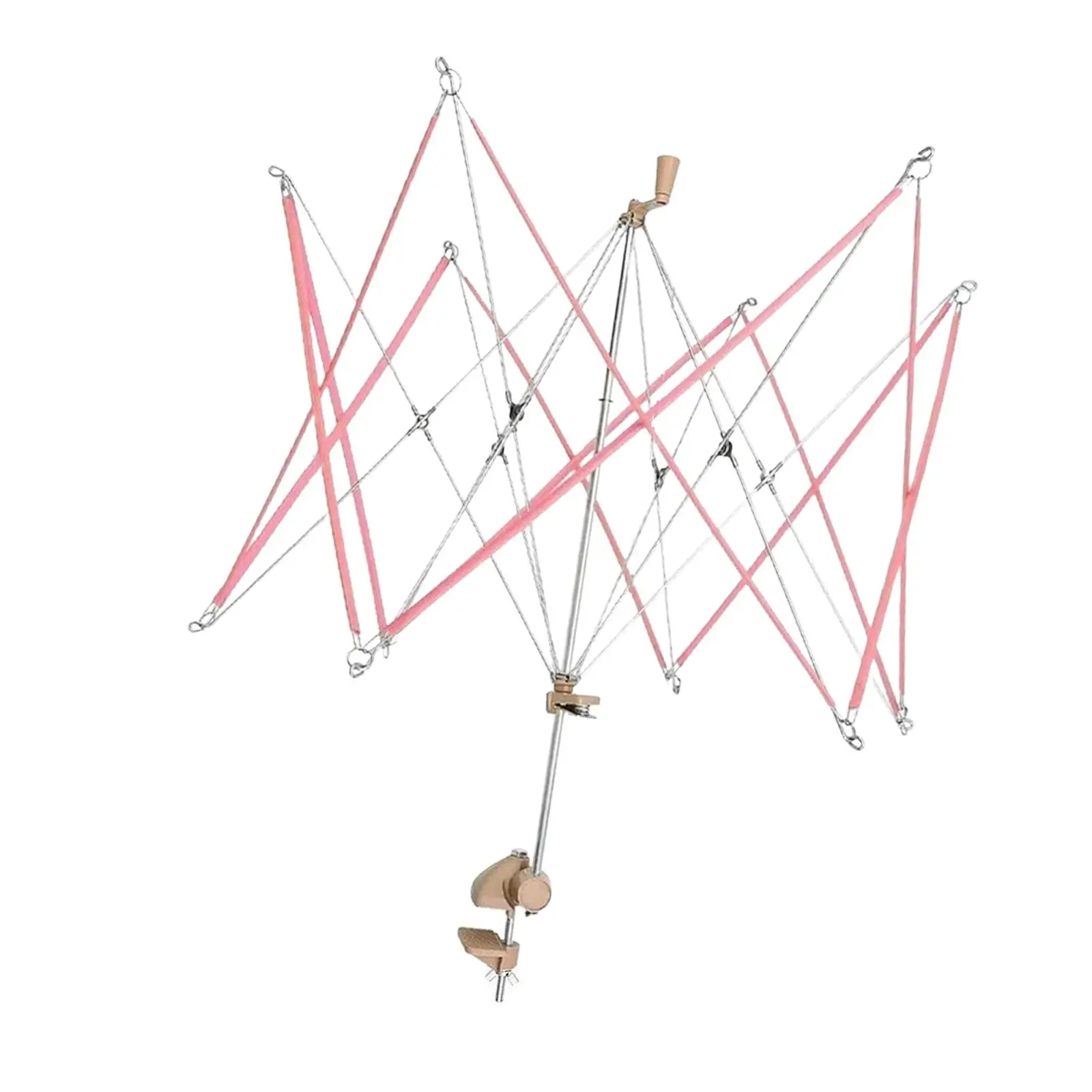 

Устройство для намотки пряжи Umbrella Swift, складное, для рукоделия, инструмент для ручного вязания, держатель для ниток, для дня рождения, для женщин и семьи