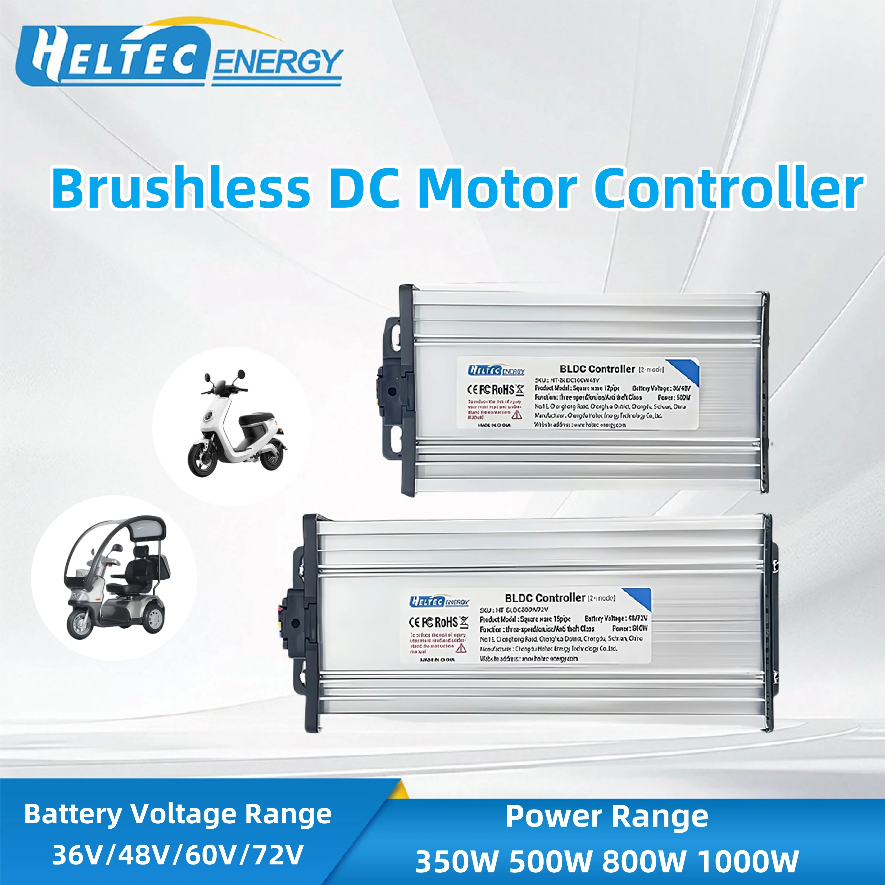 Electric Bicycle Accessories 36 48 60V Electric Bike 350-1000W Brushless DC Motor Controller For Electric Bicycle E-bike Scooter