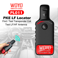 WOYO PL011 For All Car 125kHZ Keyless Entry PKE Transponder Coil Detector Locator and Detector, Also Test PEPS LF HF Antenna