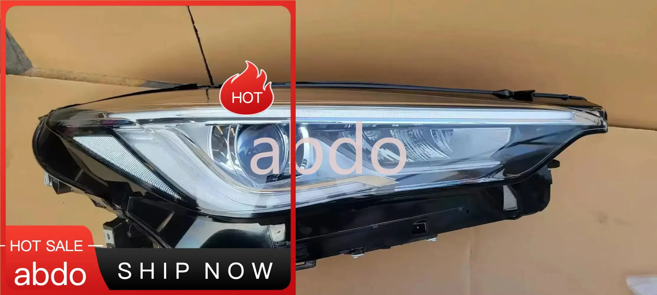 Ensemble de phares avant pour Infiniti QX50, feux de jour à LED, clignotants, phare avant