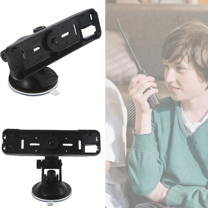 Trang Sức Giọt Nhựa Bảng Điều Khiển Gắn Có Thể Điều Chỉnh Đế Hút Đế Đứng Cho FT7800 FT7900 FT-100D 100DR Xe Nền Tảng Đài Phát