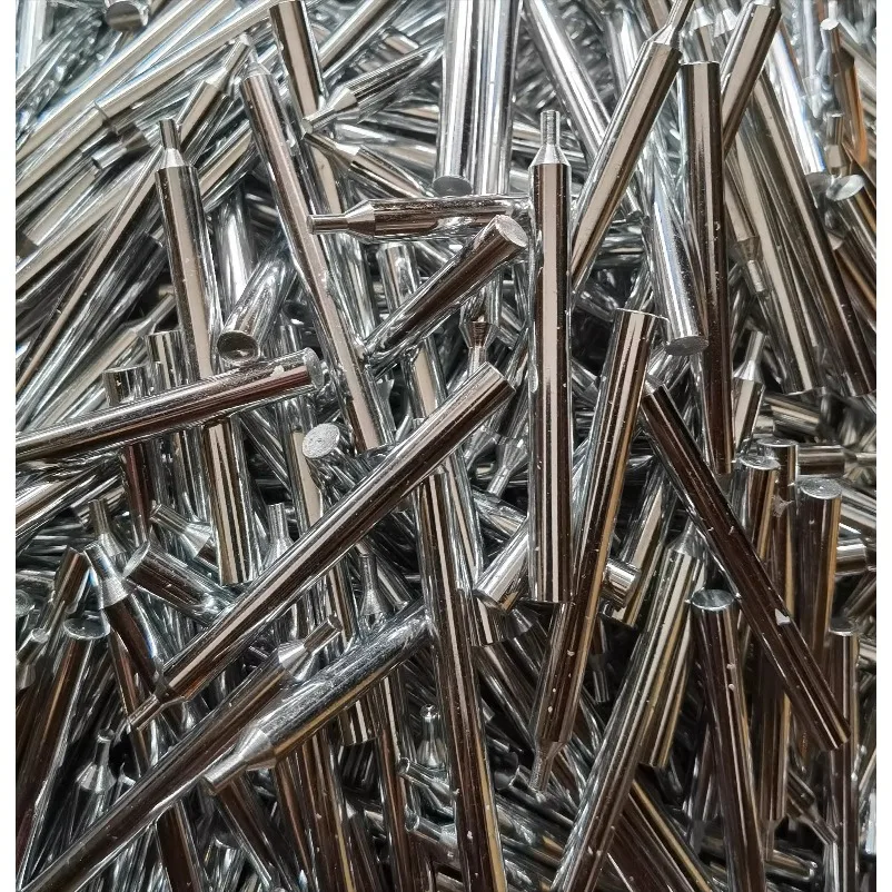 50pcs Octagonal Hand Gem Bonding Stick 65/80mm Length 5.8 Diameter Iron Rod Jewelry Grinding & Fixing Tool