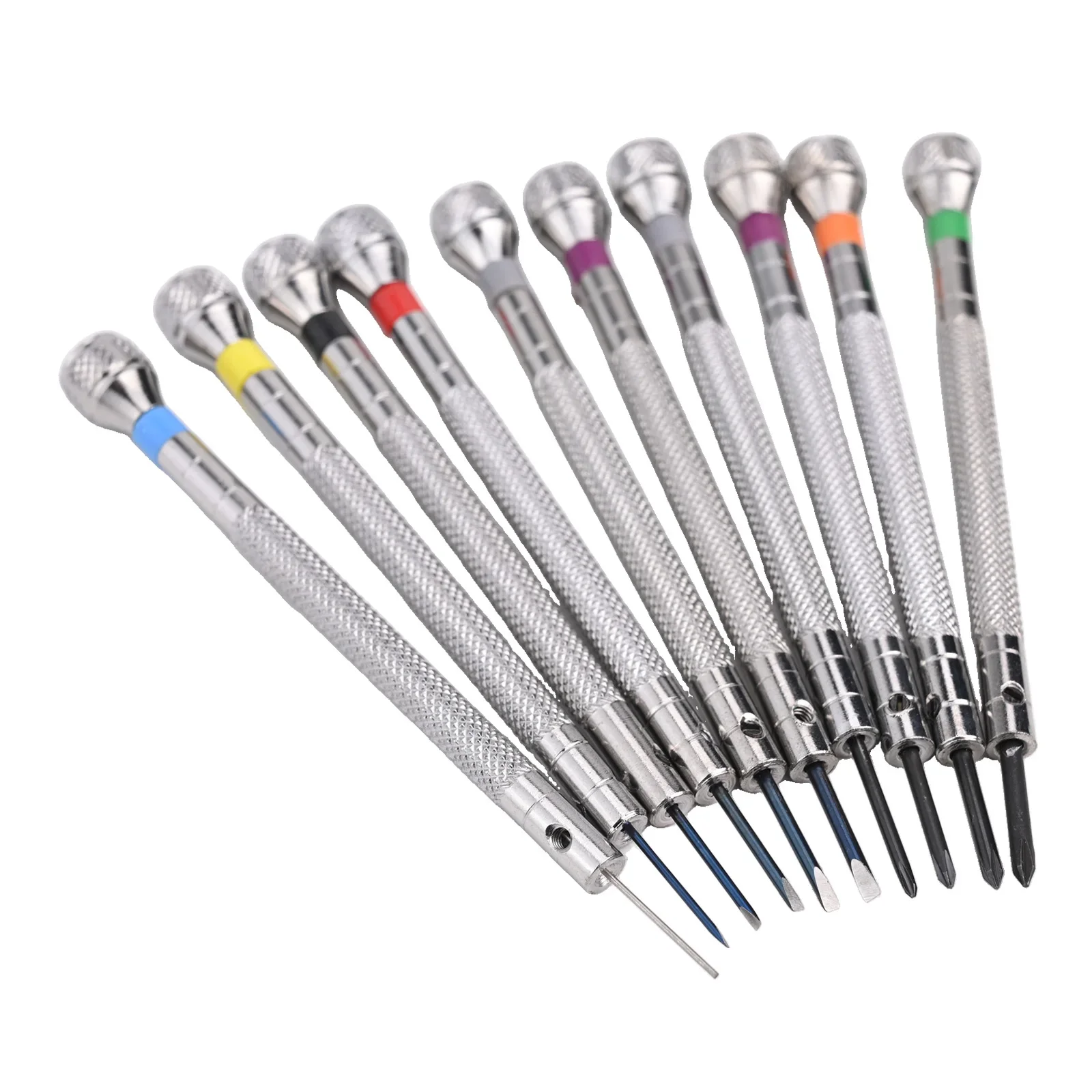 2022 Phone Repair Store Screwdriver Bit Watch Repair Tool 1Set 20Pcs Glasses Repair Stainless Steel Watchmaker