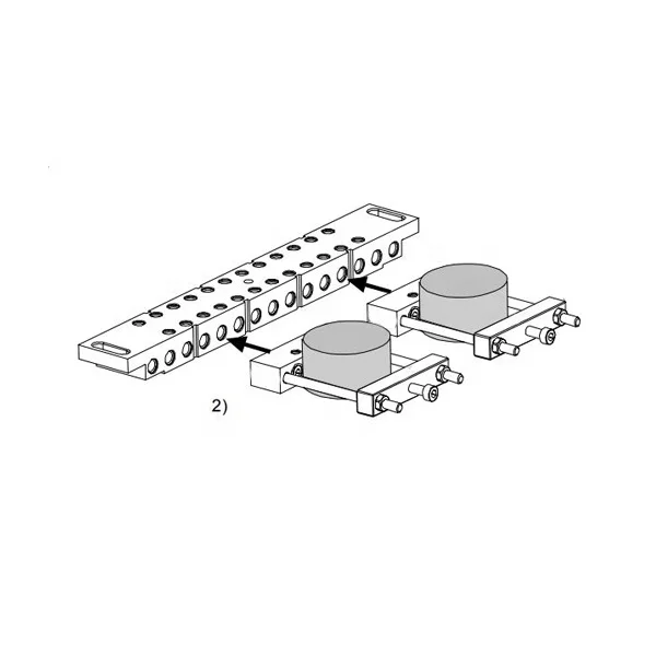 HPEDM ER OWA パレットセット W プリズムホルダー 80 フィクスチャーバイス ER-019248 ワイヤー放電加工機用